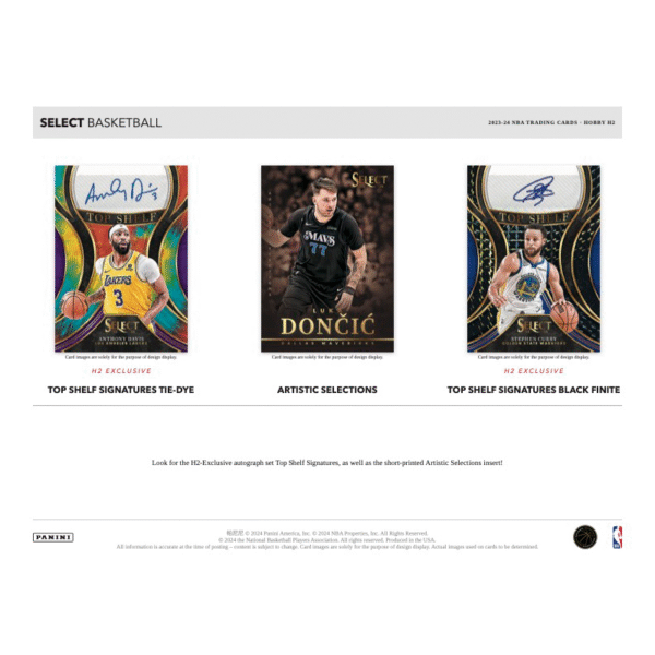 2023/24 Panini Select Basketball H2 Hybrid Box - Image 3